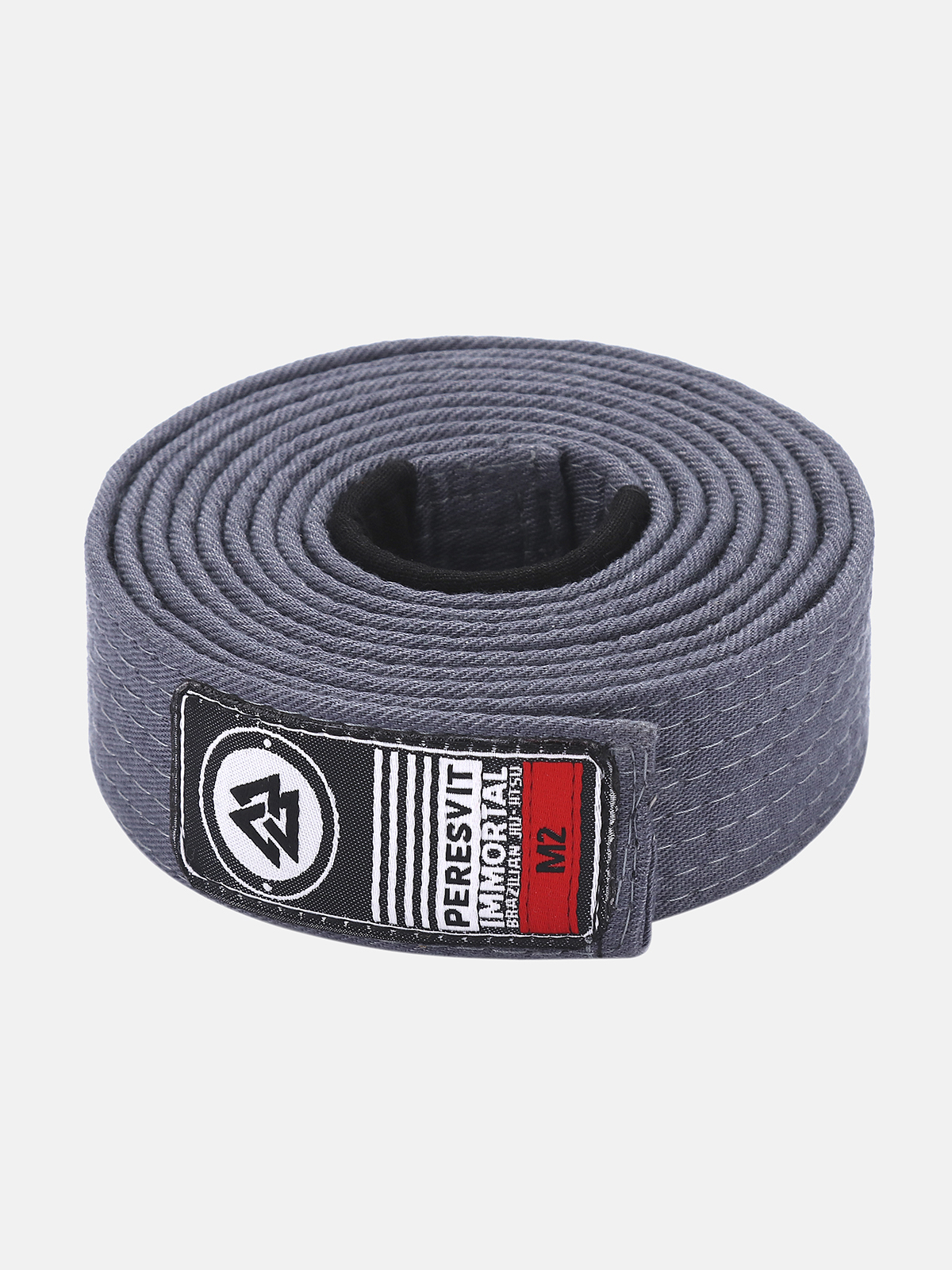 Kids BJJ Gi Belt Solid Grey